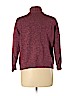 Karen Scott 100% Cotton Burgundy Pullover Sweater Size L (petite) - photo 2