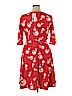 Meaneor Red Casual Dress Size XL - photo 2