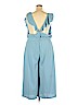Clothing Obsessed Company 100% Polyester Blue Jumpsuit Size 2X - photo 2