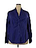 Ashley Stewart Purple Long Sleeve Blouse Size 24 - photo 1