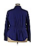 Ashley Stewart Purple Long Sleeve Blouse Size 24 - photo 2