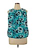 Liz Claiborne Career 100% Polyester Blue Sleeveless Top Size XL (petite) - photo 1