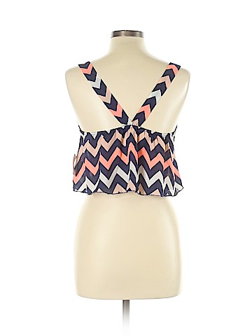 Charlotte Russe Sleeveless Blouse (view 2)