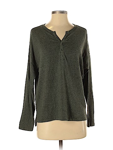American Eagle Outfitters Long Sleeve Henley (view 1)