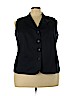 Talbots Blue Vest Size 24W - photo 1
