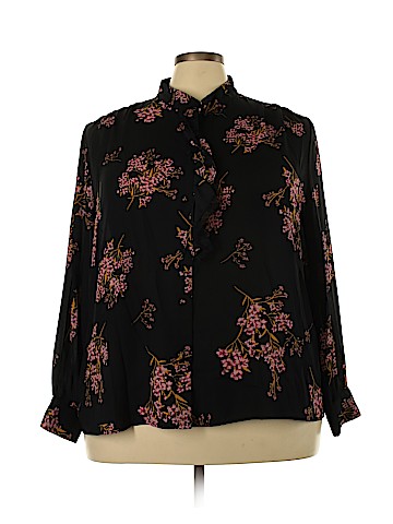 Who What Wear Long Sleeve Blouse (view 1)