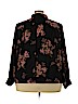 Who What Wear 100% Polyester Black Long Sleeve Blouse Size 3X - photo 2