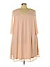Lane Bryant 100% Polyester Pink Casual Dress Size 22 - photo 1