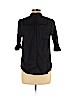 Juicy Couture 100% Cotton Black 3/4 Sleeve Blouse Size 12 - photo 2
