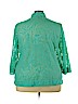 Studio Works Green 3/4 Sleeve Blouse Size 3X - photo 2