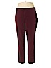 Chaus Burgundy Casual Pants Size 14 - photo 1