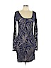 BCBGMAXAZRIA Blue Cocktail Dress Size L - photo 1