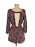Free People 100% Rayon Purple Romper Size M - photo 2