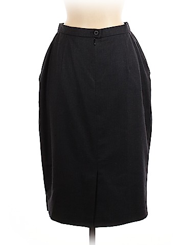 Escada by Margaretha Ley Wool Skirt (view 2)
