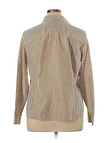 Chico's Long Sleeve Button-Down Shirt (view 2)