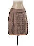 Ann Taylor LOFT 100% Silk Tan Silk Skirt Size 4 (petite) - photo 1
