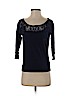 Aeropostale Blue 3/4 Sleeve Top Size S (petite) - photo 1