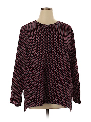 Van Heusen Long Sleeve Blouse (view 1)