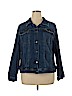 Universal Thread Blue Denim Jacket Size 2X - photo 1