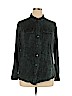 Rock & Republic 100% Cotton Green Long Sleeve Blouse Size 1X - photo 1