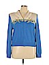 St. John Collection Blue Cardigan Size 14 - photo 1