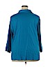 Catherines Blue 3/4 Sleeve Button-Down Shirt Size 2X - photo 2