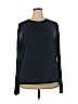 Theory Blue Long Sleeve Top Size XXL - photo 1