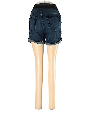 Isabel Maternity Denim Shorts (view 2)