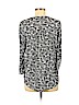 H&M 100% Polyester Black 3/4 Sleeve Top Size M - photo 2