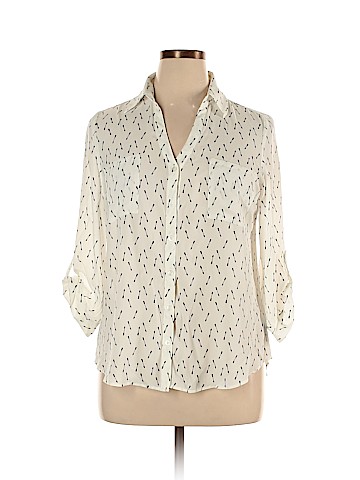 Iz Byer Long Sleeve Button-Down Shirt (view 1)