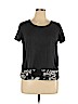 Simply Vera Vera Wang Gray Short Sleeve Top Size XL (petite) - photo 1