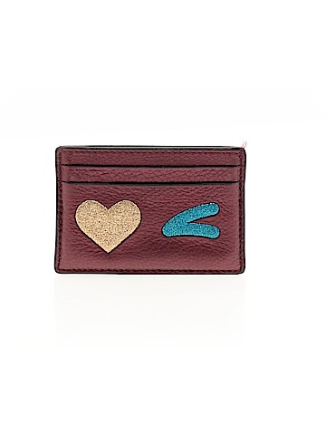 Coach Factory Leather Card Holder (view 1)