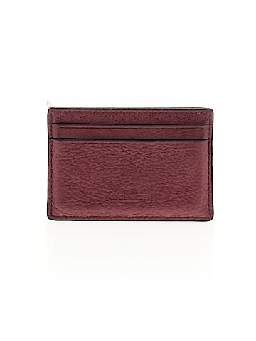 Coach Factory Leather Card Holder (view 2)