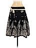 Aqua 100% Cotton Black Casual Skirt Size M - photo 2
