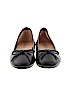 Maria Pia 100% Leather Black Flats Size EU 37 - photo 2