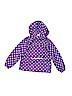 Pink Platinum 100% Polyester Polka Dots Purple Windbreakers Size 4 - photo 2