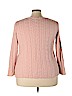Lauren by Ralph Lauren 100% Cotton Pink Pullover Sweater Size 3X - photo 2