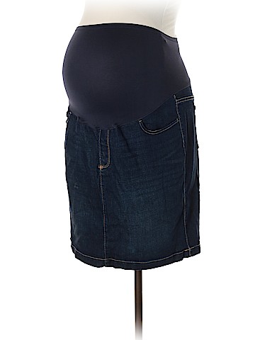Old Navy - Maternity Denim Skirt (view 1)