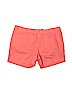 Reserva Natural 100% Cotton Orange Khaki Shorts Size 14 - photo 1