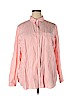 Old Navy 100% Cotton Pink Long Sleeve Button-Down Shirt Size XXL - photo 1