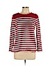 Talbots 100% Cotton Red 3/4 Sleeve T-Shirt Size L (petite) - photo 1