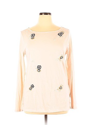 Ann Taylor LOFT Long Sleeve T-Shirt (view 1)