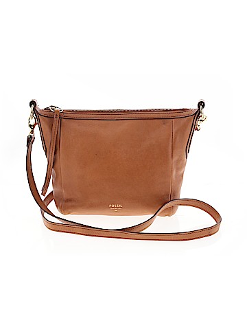 Fossil Leather Crossbody Bag (view 1)