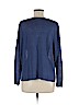 Eileen Fisher 100% Linen Blue Long Sleeve Top Size M (petite) - photo 2