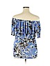 Perseption Concept Blue Short Sleeve Top Size XL - photo 2