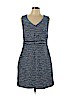 Diane von Furstenberg Blue Casual Dress Size 12 - photo 1