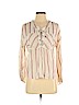 Splendid Ivory Long Sleeve Blouse Size S - photo 1