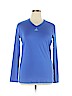 Adidas 100% Polyester Blue Active T-Shirt Size XL - photo 1