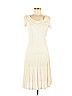 BCBGMAXAZRIA Ivory Cocktail Dress Size M - photo 1