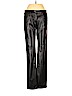Elizabeth and James Black Faux Leather Pants Size 2 - photo 1